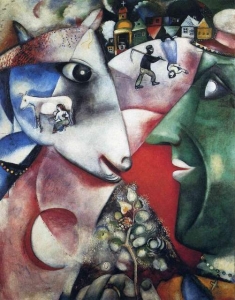 I and the Village (1911); Marc Chagall