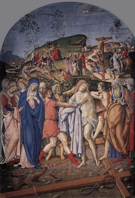 Disrobing of the Christ; Francesco Di Giorgio Martini (1501)